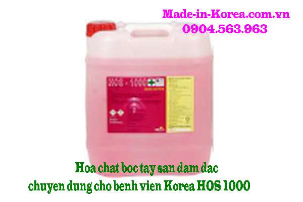 Hóa Chất (Nước) vệ sinh sàn chuyên dụng cho bệnh viện cao cấp Korea